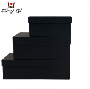 Wholesale custom empty recycled cardboard packaging shoe boxes with lids